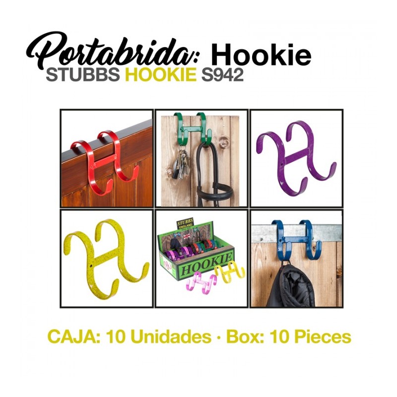 PORTABRIDA HOOKIE CAJA (10 UNIDADES) STUBBS S942