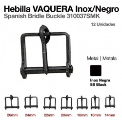 HEBILLA VAQUERA INOX NEGRO...