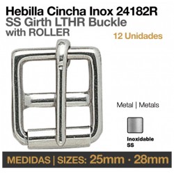 HEBILLA CINCHA INOX 24182R 12uds