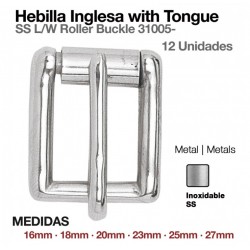 HEBILLA INGLESA W/TONGUE (12 uds)