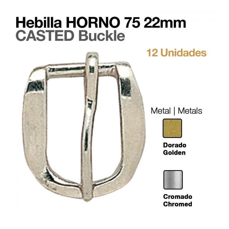 HEBILLA HORNO 75 12uds