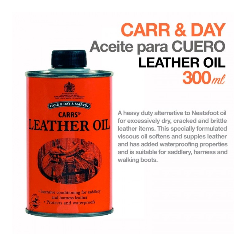 CARR & DAY ACEITE PARA CUERO LEATHER-OIL 300ml