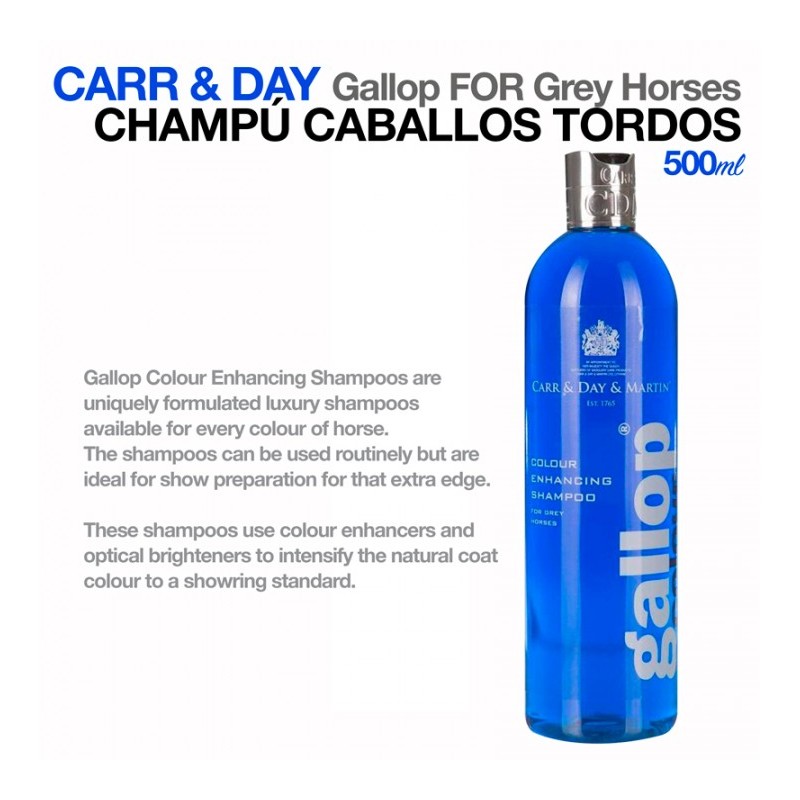 CARR & DAY CHAMPÚ CABALLOS TORDOS 500ml