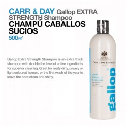 CARR & DAY CHAMPÚ CABALLOS SUCIOS STRENGTH 0.5l