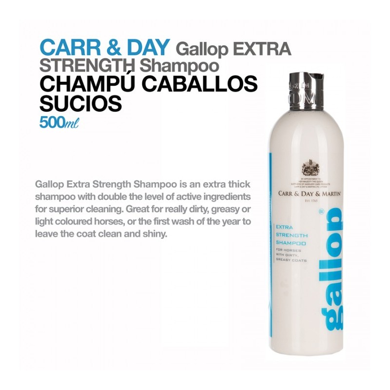 CARR & DAY CHAMPÚ CABALLOS SUCIOS STRENGTH 0.5l