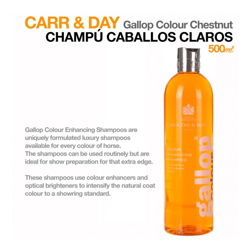 CARR & DAY CHAMPÚ CABALLOS CLAROS 500ml