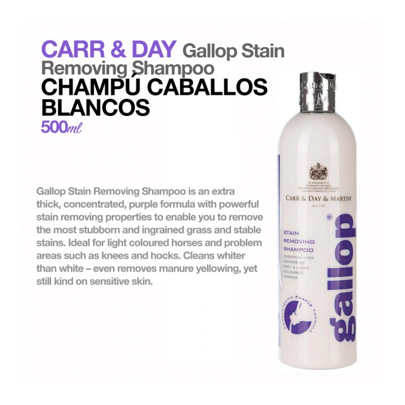 CARR & DAY CHAMPÚ CABALLOS BLANCOS REMOVING 0.5l