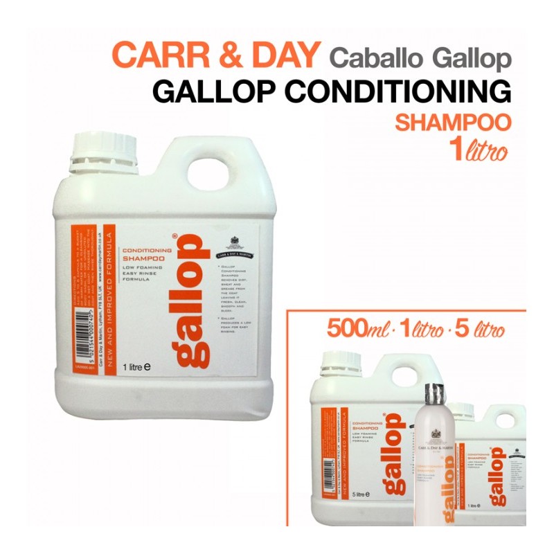 CARR & DAY CHAMPÚ CABALLO GALLOP