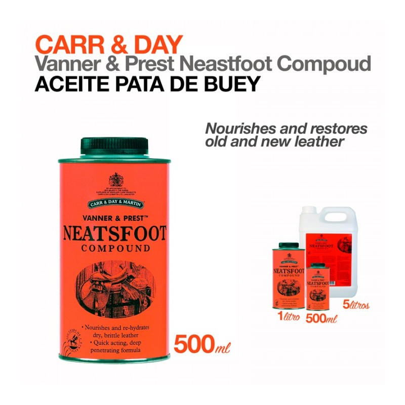 CARR & DAY ACEITE PATA BUEY NEATSFOOT