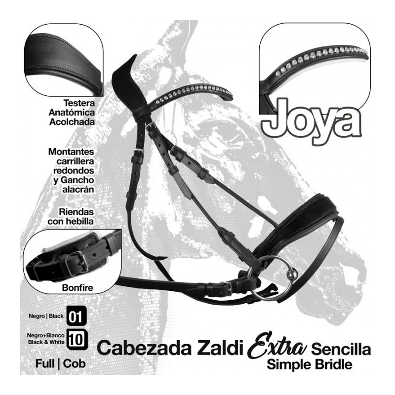 CABEZADA ZALDI EXTRA JOYA SENCILLA