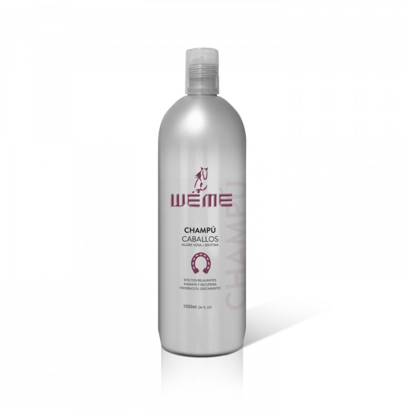 CHAMPÚ GÉNESIS EQUINA 1 L. CON BIOTINA Y ALOE