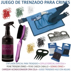 JUEGO DE TRENZADO PARA CRINES