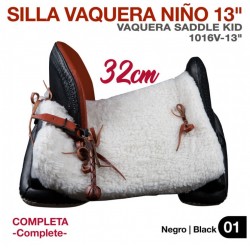 SILLA VAQUERA NIÑO 13"...