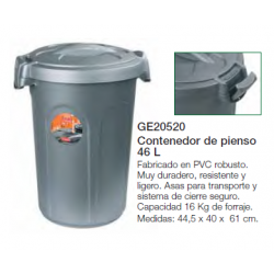 Contenedor de pienso 46 L