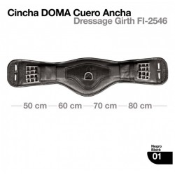 CINCHA DOMA CUERO ANCHA FI-2546