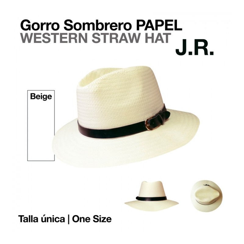 GORRO SOMBRERO PAPEL J.R. Nº440