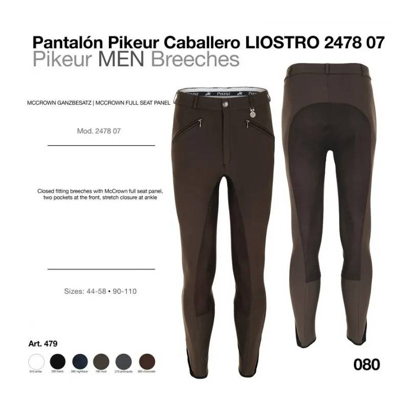 PANTALÓN PIKEUR CABALLERO LIOSTRO 2478-07 ART.479