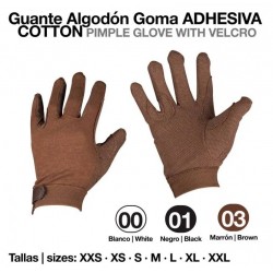 GUANTE ALGODÓN VELCRO GOMA ADHESIVA