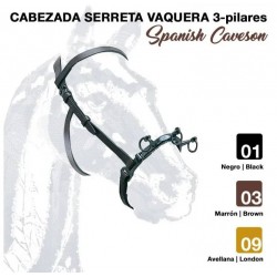 CABEZADA SERRETA VAQUERA 3-pilares