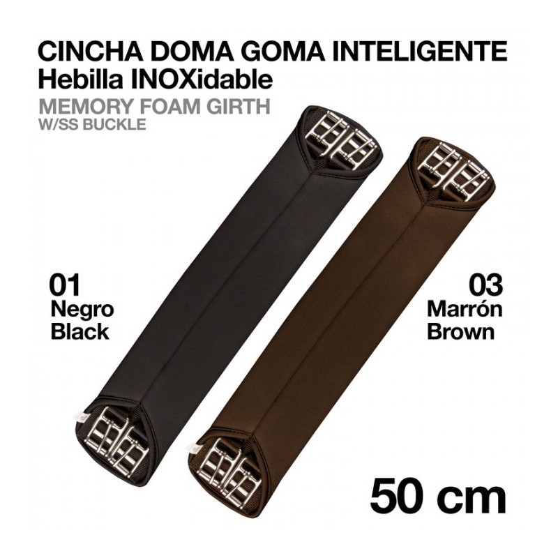 CINCHA DOMA GOMA INTELIGENTE/HEBILLA INOX