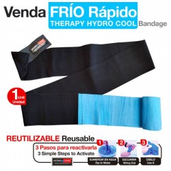 VENDA FRIO RÁPIDO REUTILIZABLE HYDROCOOL UNIDAD