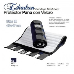 PROTECTOR PAÑO ESKADRON VELCRO PIE 652300 287 370 III AZUL