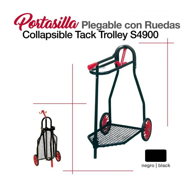 PORTASILLA PLEGABLE CON RUEDAS S4900