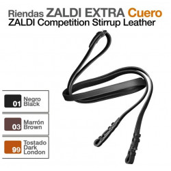 RIENDAS ZALDI EXTRA CUERO