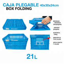 CAJA PLEGABLE 40X30X24 CM