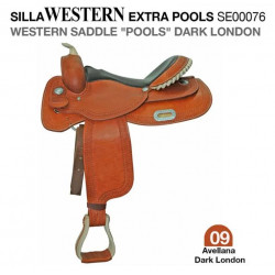 Silla western de 16" (41 cm.).