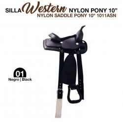 SILLA WESTERN NYLON PONY 10