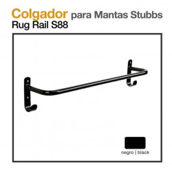 COLGADOR PARA MANTAS STUBBS S88 NEGRO