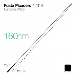 FUSTA PICADERO 4201/F NEGRO 160cm