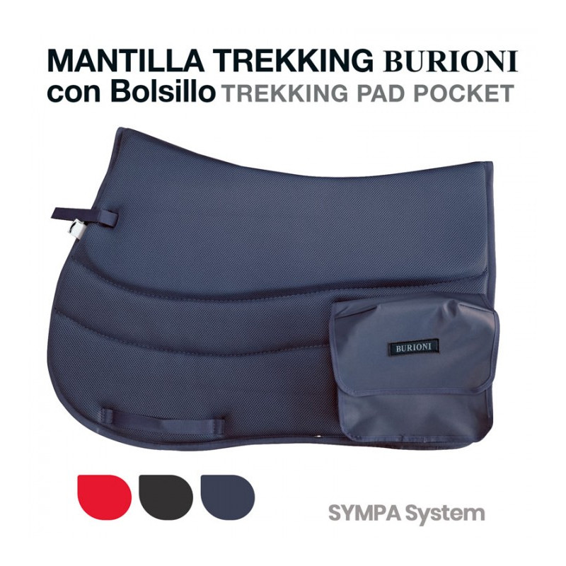 MANTILLA TREKKING BURIONI CON BOLSILLO