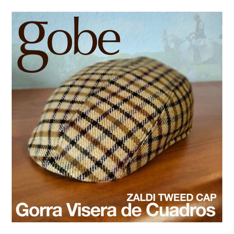 GORRA VISERA GOBE CUADROS