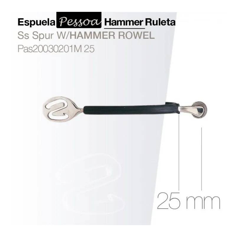 ESPUELA PESSOA HAMMER RULETA PAS20030201M 25mm