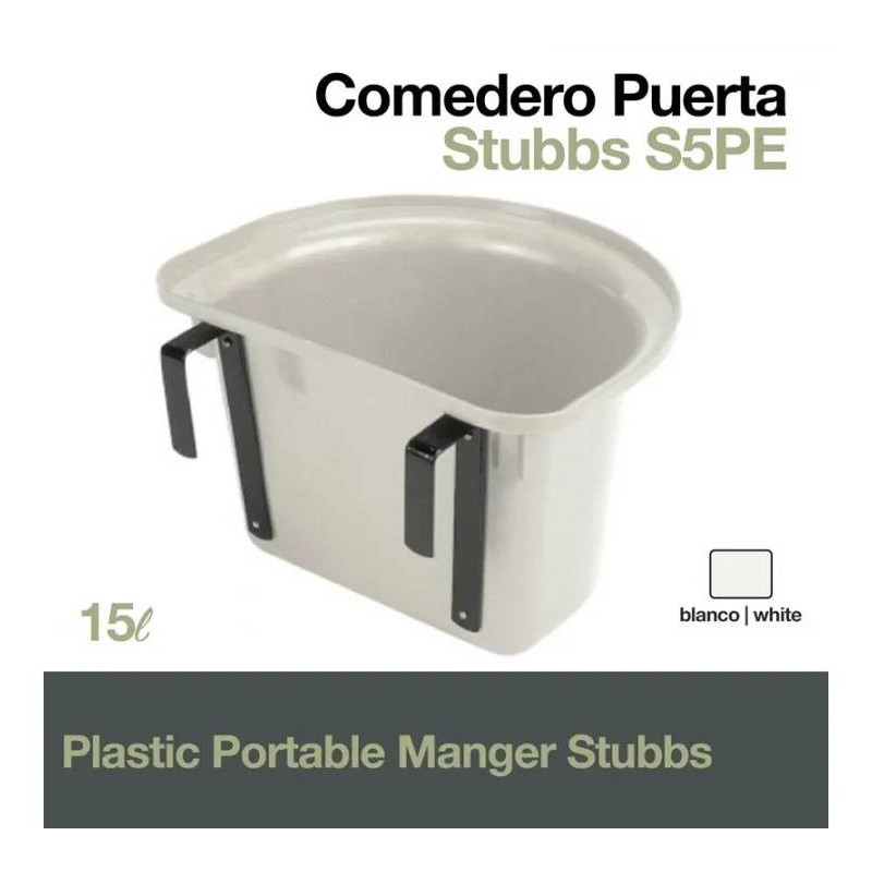 COMEDERO PUERTA STUBBS S5PE WH