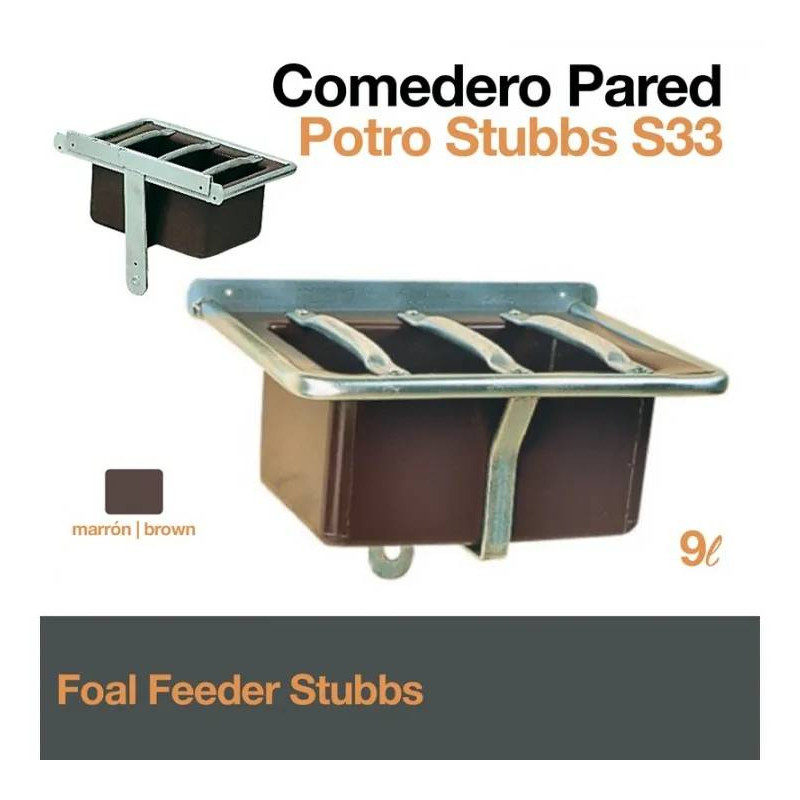 COMEDERO PARED POTRO STUBBS S33