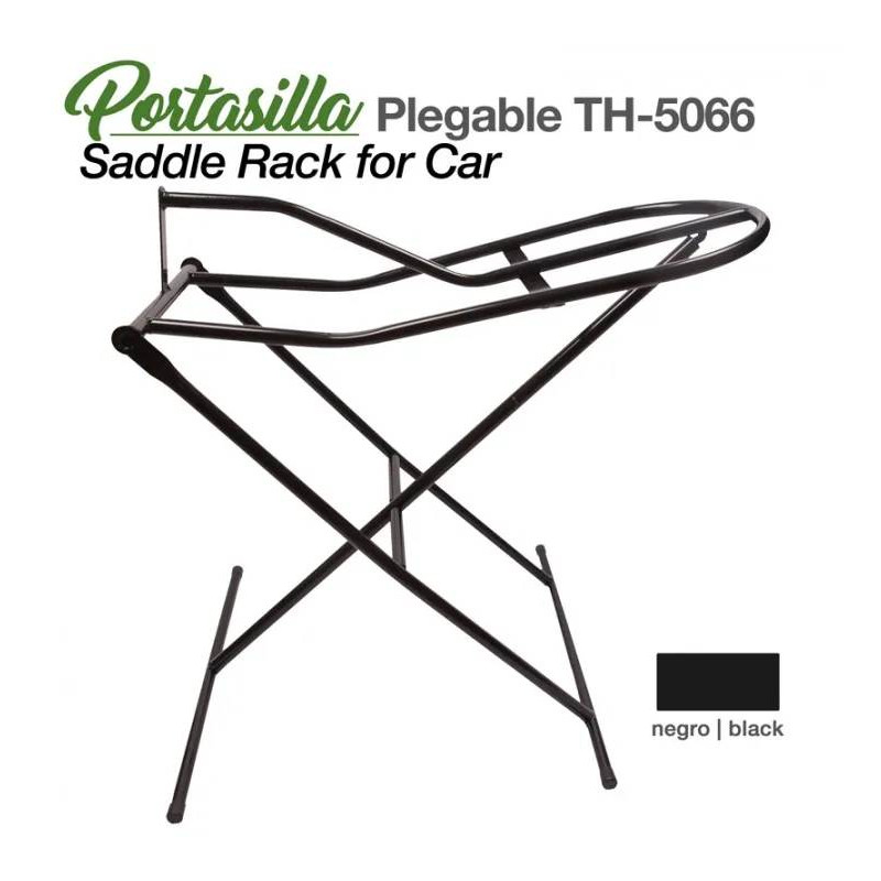 PORTASILLA PLEGABLE TH-5066 NEGRO