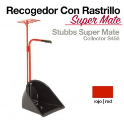 RECOGEDOR CON RASTRILLO SUPER MATE S456