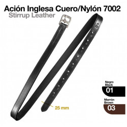 ACIÓN INGLESA CUERO/NYLON 7002