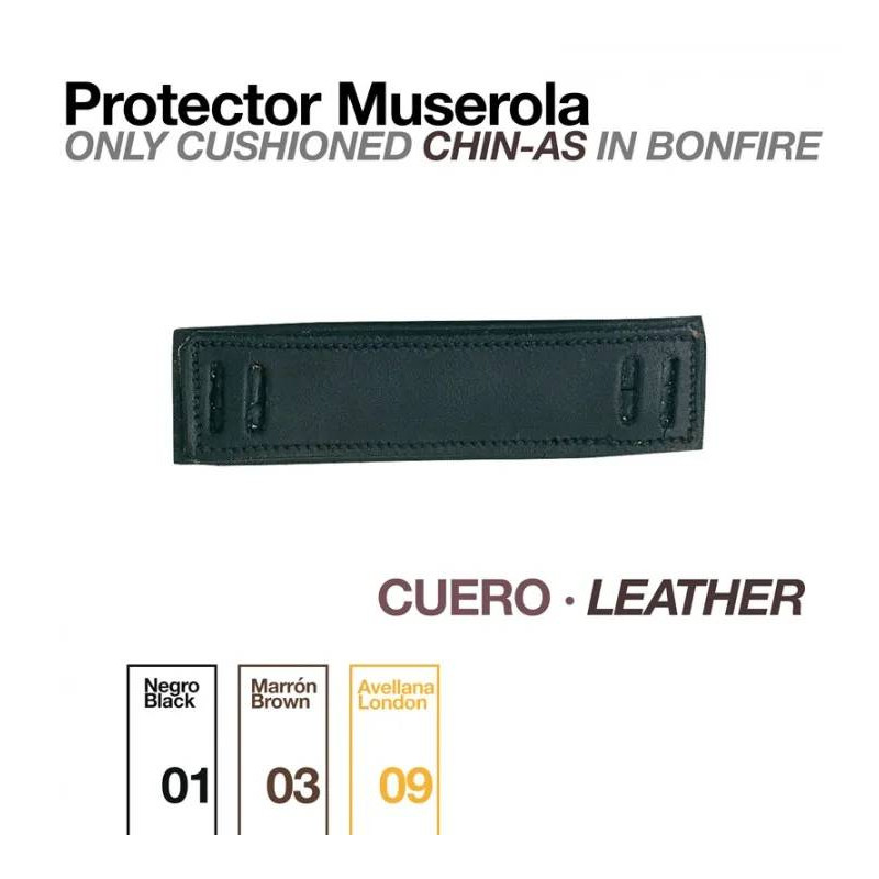 PROTECTOR MUSEROLA BONFIRE CUERO