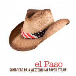 GORRO SOMBRERO PAJA WESTERN EL PASO 6H57