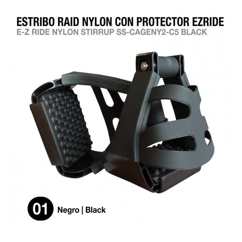 ESTRIBO RAID NYLON CON PROTECTOR EZRIDE