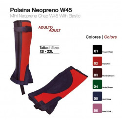 POLAINA NEOPRENO ADULTO W45