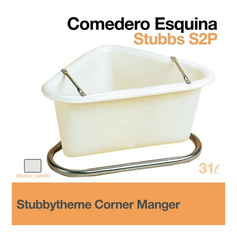 COMEDERO ESQUINA STUBBS S2P BLANCO