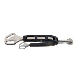 ESPUELA EQUESTRIAN INOX/GOMA Z432 GALLO 3.5cm R/PE