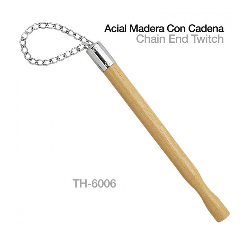 ACIAL MADERA CON CADENA TH-6006