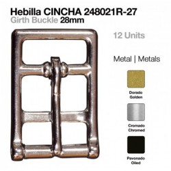 HEBILLA CINCHA INOX 12uds...