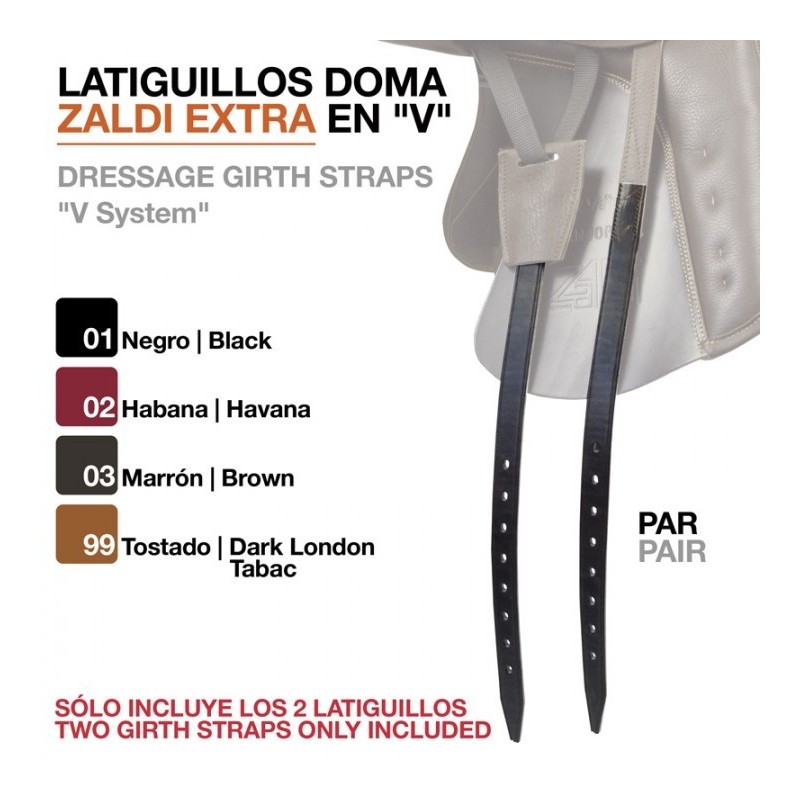 LATIGUILLOS DOMA ZALDI EXTRA EN "V"